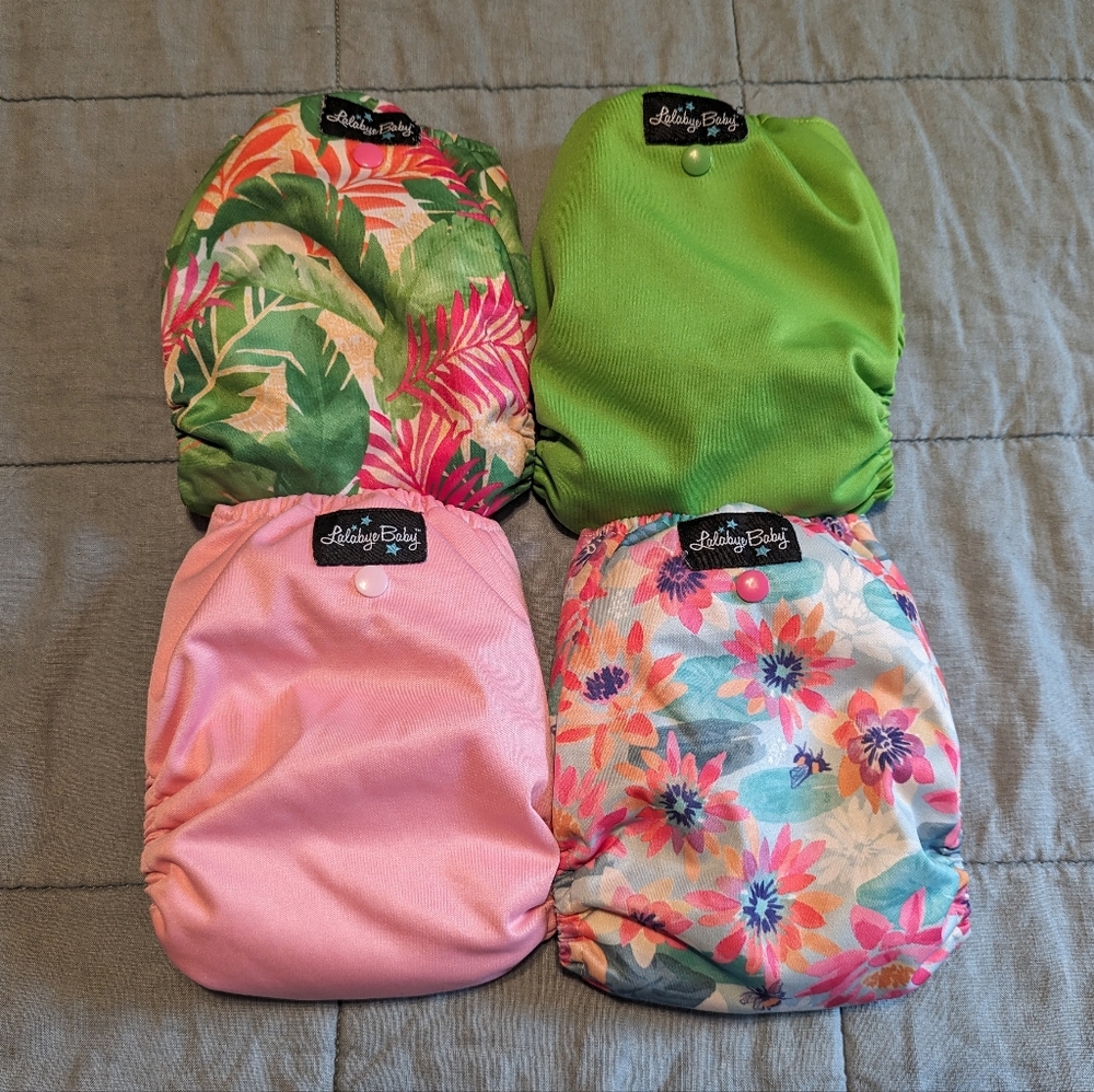 4 Lalabye Baby Diapers